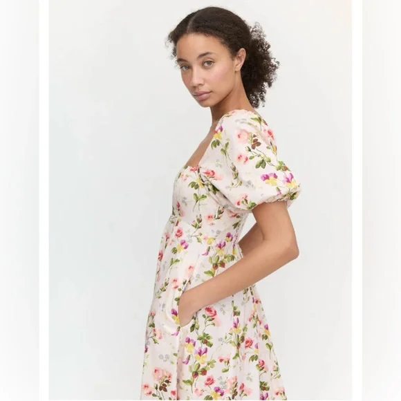 Hill House Matilda dress pink bluebonnet size M - Picture 3 of 13